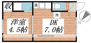 アルカンシエル【205号室】の間取り