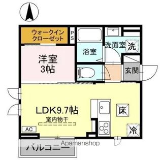 AVANCE(アヴァンセ)【1階】の間取り