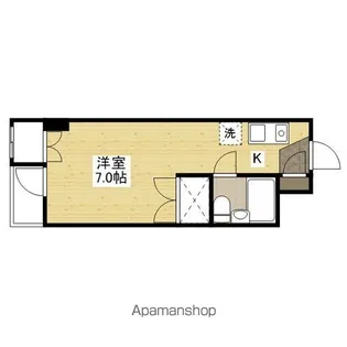 パラドール廿日市佐方【408号室】の間取り