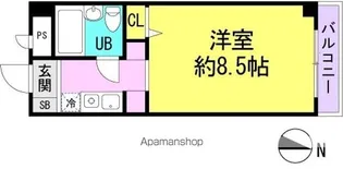 猪名寺パークマンション2【2階】の間取り