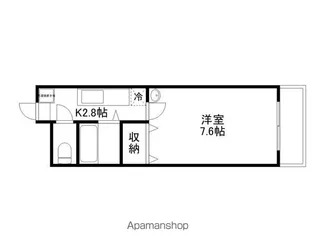 アバンギャルド【2階】の間取り