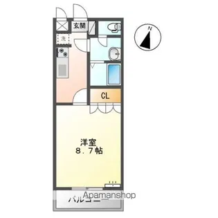サンハイム【2階】の間取り