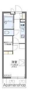 レオパレスグリーンアイビー【2階】の間取り