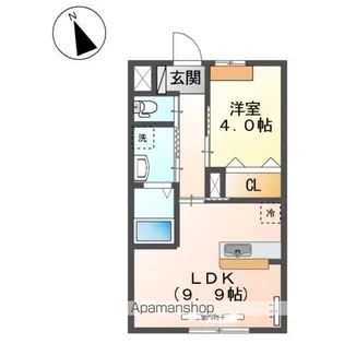 プレアデス【1階】の間取り