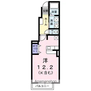 コートYS【1階】の間取り