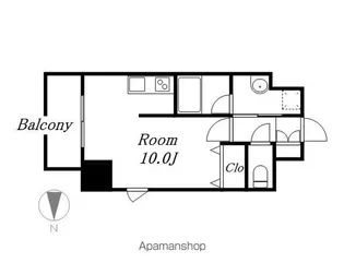 プロシード大須【11階】の間取り