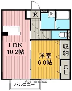 ブリエメール.【1階】の間取り