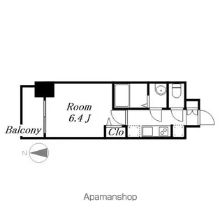 プレサンス名駅南エディフィス【12階】の間取り