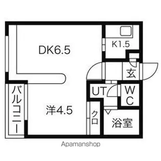 ダイアナ白石ヒルズ II【220号室】の間取り