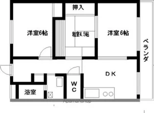 メゾン松之浜【301号室】の間取り