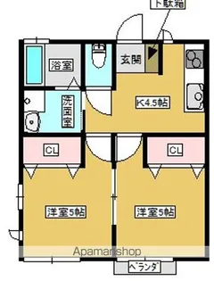 ルミエール【2階】の間取り
