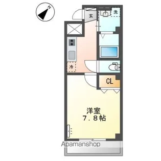 八事ヒルズ籠原【5階】の間取り
