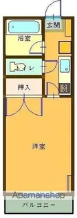 ドエル荒川【2階】の間取り
