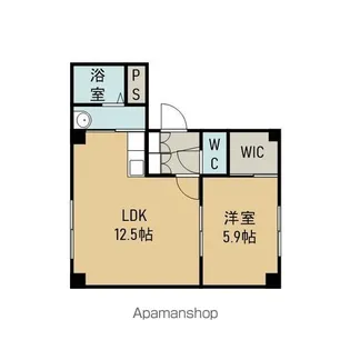 エルドラード青葉B【406号室】の間取り
