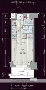1Rの間取り画像