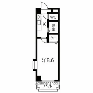 パレスWAN【1階】の間取り