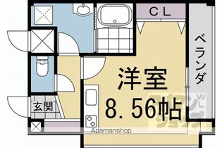 東山祇園ビル【306号室】の間取り