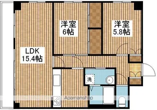 ハイム上所【503号室】の間取り