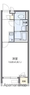 クレイノレジデンスシェーナ【104号室】の間取り