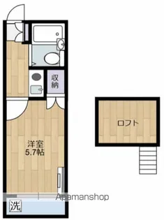 リエス厚木及川【1階】の間取り