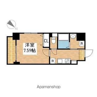 アプリーレ千代田(旧プレイズシード千代田)【8階】の間取り