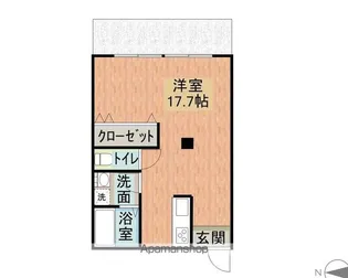 ポポラーレ昭和【1階】の間取り