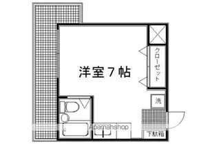 リエス東堀川【3階】の間取り