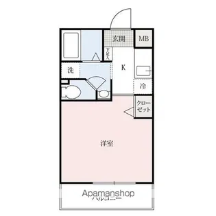 アーリントン【1階】の間取り