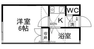アップルハウス青山Ⅲ【101号室】の間取り