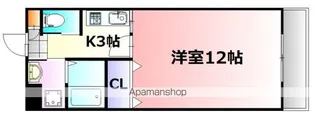 APRECIO大町東【204号室号室】の間取り
