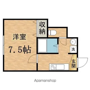 メゾンドマナー【1階】の間取り