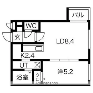 Plan Doll(プランドール)【3階】の間取り