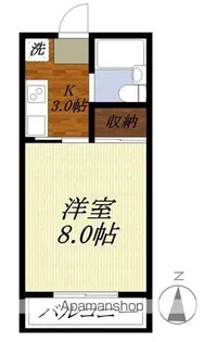 グリーンベルI【2階】の間取り