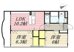 グラン・シャリオ【3階】の間取り