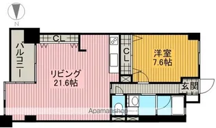 イーグルヘッド橦木【11階】の間取り