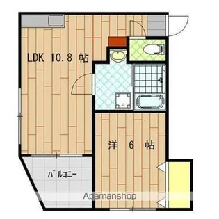 ロイヤルサンタ北久米【3階】の間取り