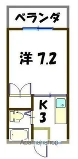 アジアホーム【501号室】の間取り