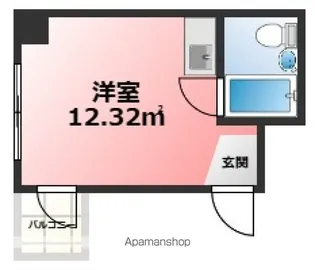 アスプロパラティ3【5階】の間取り