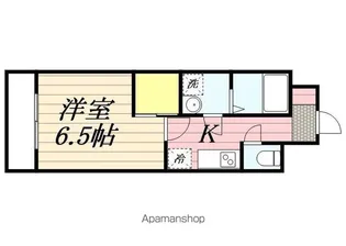 ウエルブライト博多【13階】の間取り