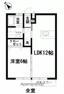 レーベンプラザ【B103号室】の間取り
