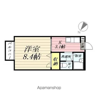 ポワロSJ【2階】の間取り