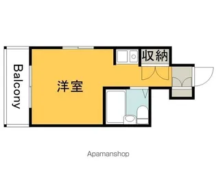 ジューヌボワ【4階】の間取り