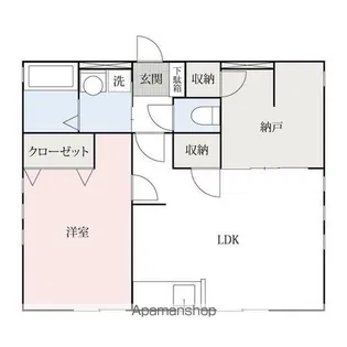 MST【B201号室】の間取り