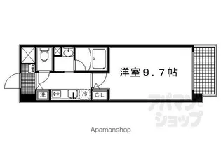 エトアルK【208号室】の間取り