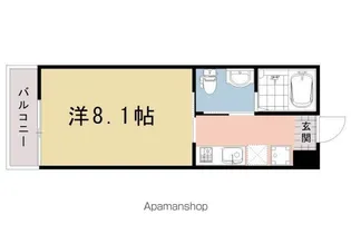 クレア ラ・クーオ【107号室】の間取り