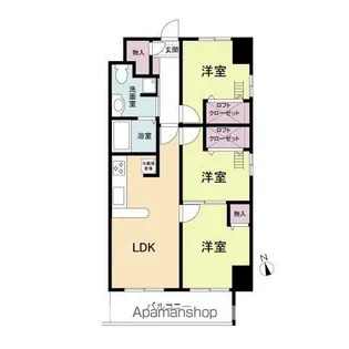 S−FORT鶴見町(旧 サムティ鶴見)【10階】の間取り