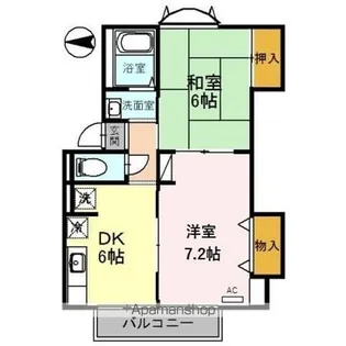 リバティ第一【2階】の間取り