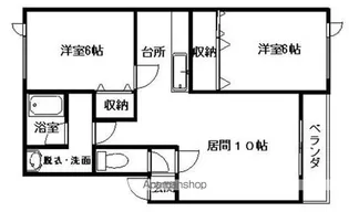エクステリアⅢ【2階】の間取り