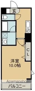 K−クレスト大道【5階】の間取り
