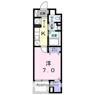 モデラート【3階】の間取り
